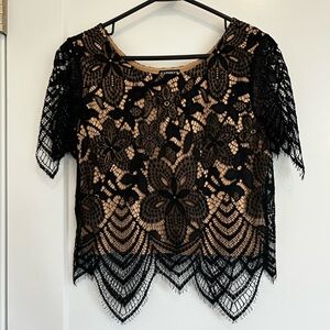 Lace express top